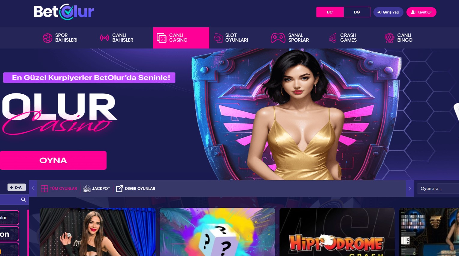 Betolur Giriş Sayfası